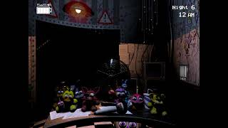 Five Nights at Freddys 2 JJ under the desk easter egg