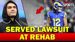 Puka Nacua's Bite Accuser Serves Lawsuit At Rehab | TMZ Sports