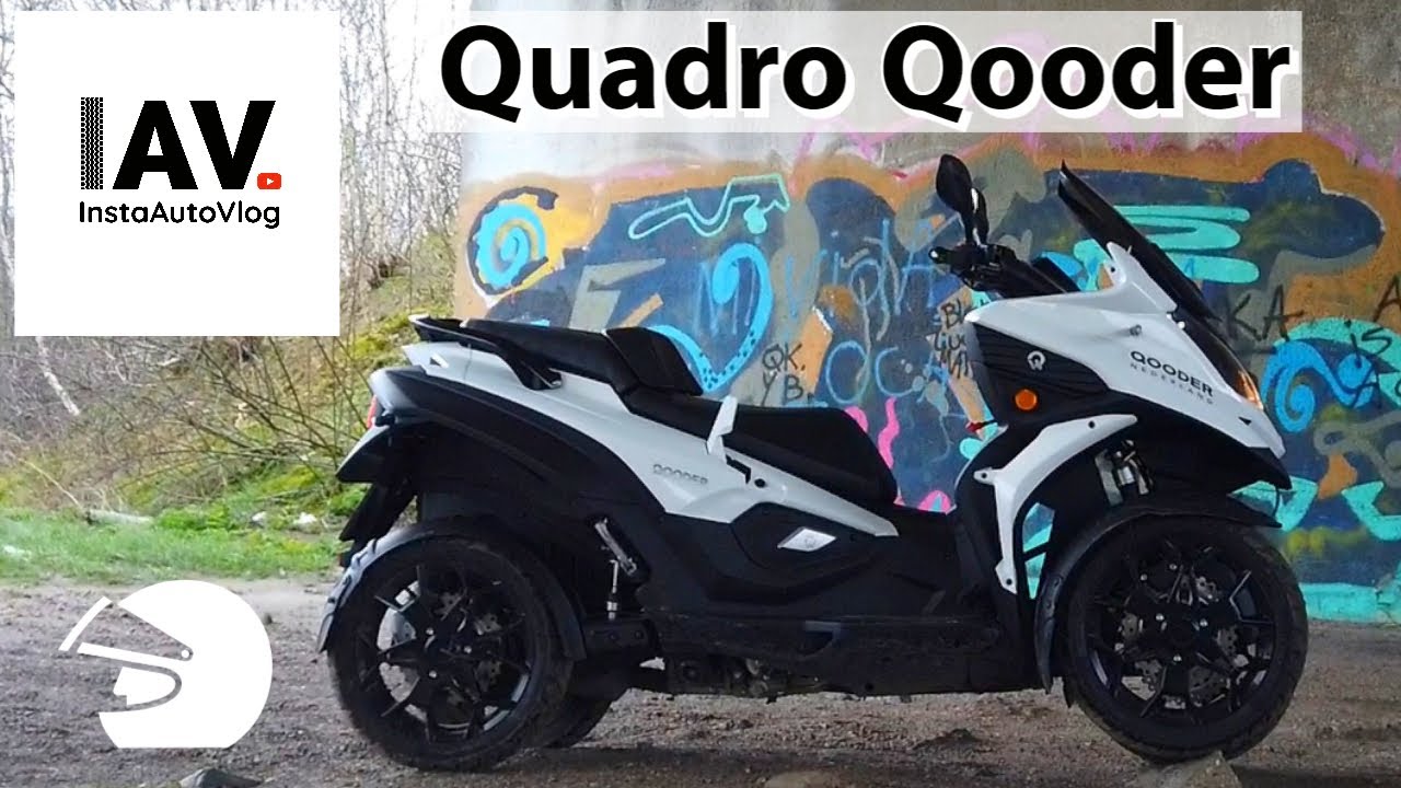Dit Is De Qooder | Een Motor Met 4-Wielen | B-Rijbewijs - Youtube