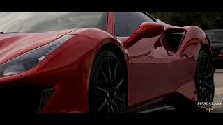 2019 rosso fuoco ferrari pista