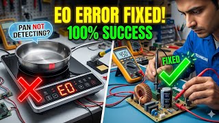 How to Fix Induction Cooktop E0 Error Code | No Pan Detection Problem