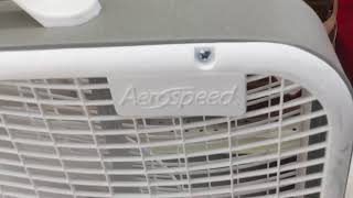 Aero speed box fan at Tractor Supply
