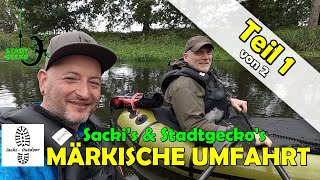 Märkische Umfahrt Teil 1 | 180 km Paddeltour | Sacki & Stadtgecko Packrafting auf Dahme & Spree