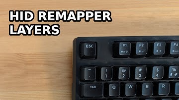 HID Remapper layers