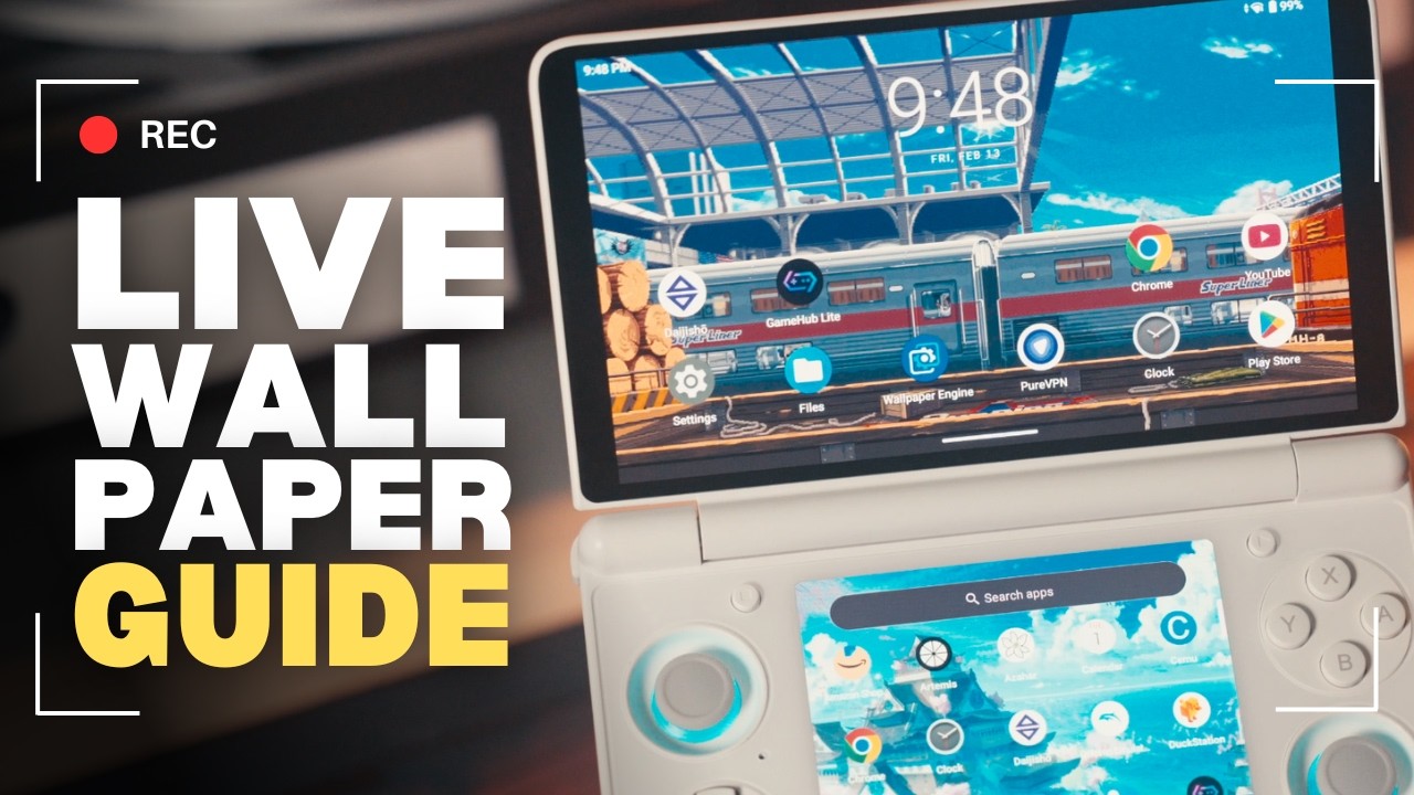 Live Wallpaper Setup for AYN Thor (Beginner's Guide)