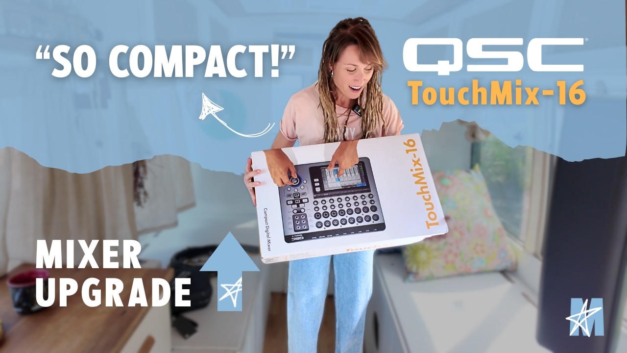 QSC TouchMix-16 Digital Mixer | Unboxing & First Impressions | MIXER ...