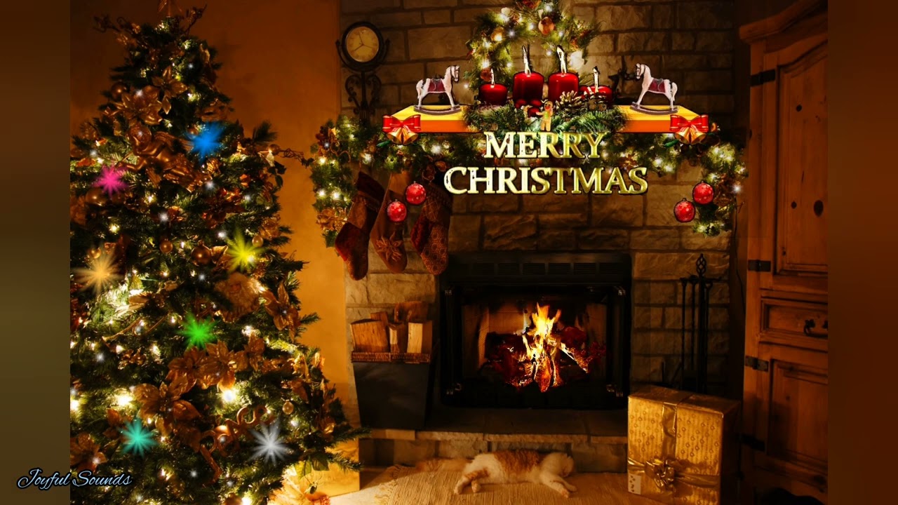 CHRISTMAS INSTRUMENTAL MUSIC FIREPLACE CRACKLING RELAXING AMBIENCE CHRISTMAS INSTRUMENTAL MUSIC FIREPLACE CRACKLING RELAXING AMBIENCE