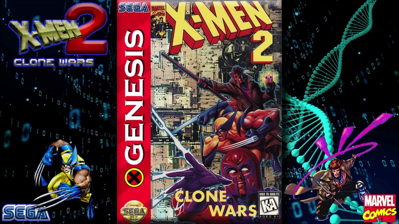 X-Men 2: Clone Wars -04- Sentinel Complex (SEGA GEN/MD) - OST