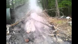 EXPLODING ROCK WITH FIRE AND WATER!!