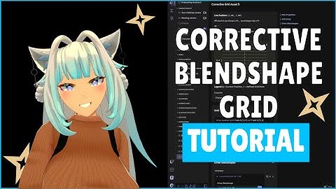 Warudo Plugin - Corrective Blendshape Grid Guide