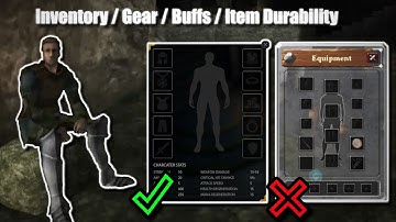 Adding An Inventory, Gear, Buffs, Equipment Durability To My Kingsfield Inspired Clone (Devlog 4)