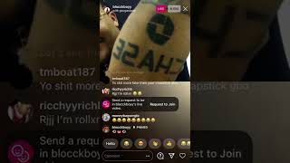 LA Rapper Blocck Boyy “Your Rollie Fake” Beef On Live Wit Gbo Gaston November 2 2020