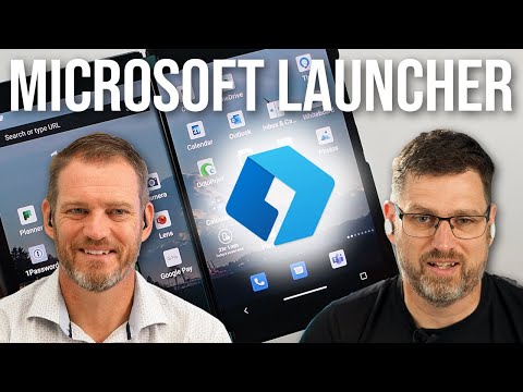 How we use Microsoft Launcher on the Surface Duo 2