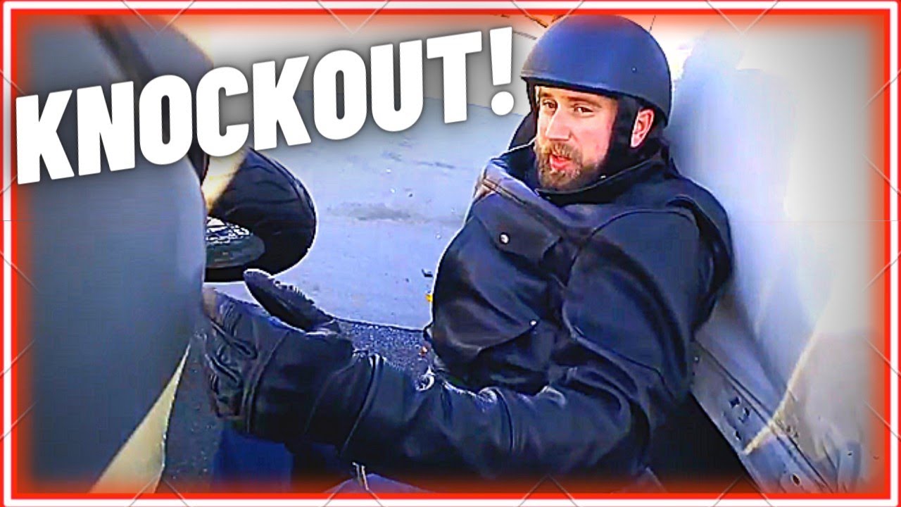 WHEN BIKERS FIGHT BACK | BIKERS ROAD RAGE | Epic, Kind & Unexpected ...