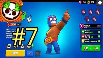 Brawl Stars - Gameplay Walkthrough Part-7|EL PRIMO 2025|#gaming #gameplay #walkthrough #brawlstars 