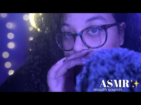 ASMR ~ TRY NOT TO TINGLE ~ mouth sounds, inaudible whispers, tongue swirling 