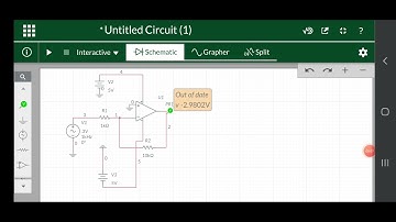 Non-Inverter Amp using Multisim @labviewmultisim #shorts #YouTubeShots