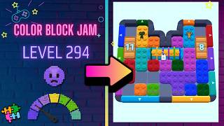 Color Block Jam - Level 294 - Solution Walkthrough