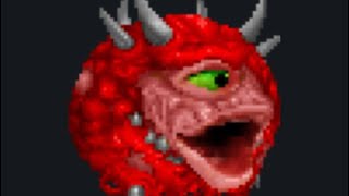 Friendly Cacodemon goes south