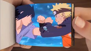 Naruto VS Sasuke Final Fight Animated Flipbook 1