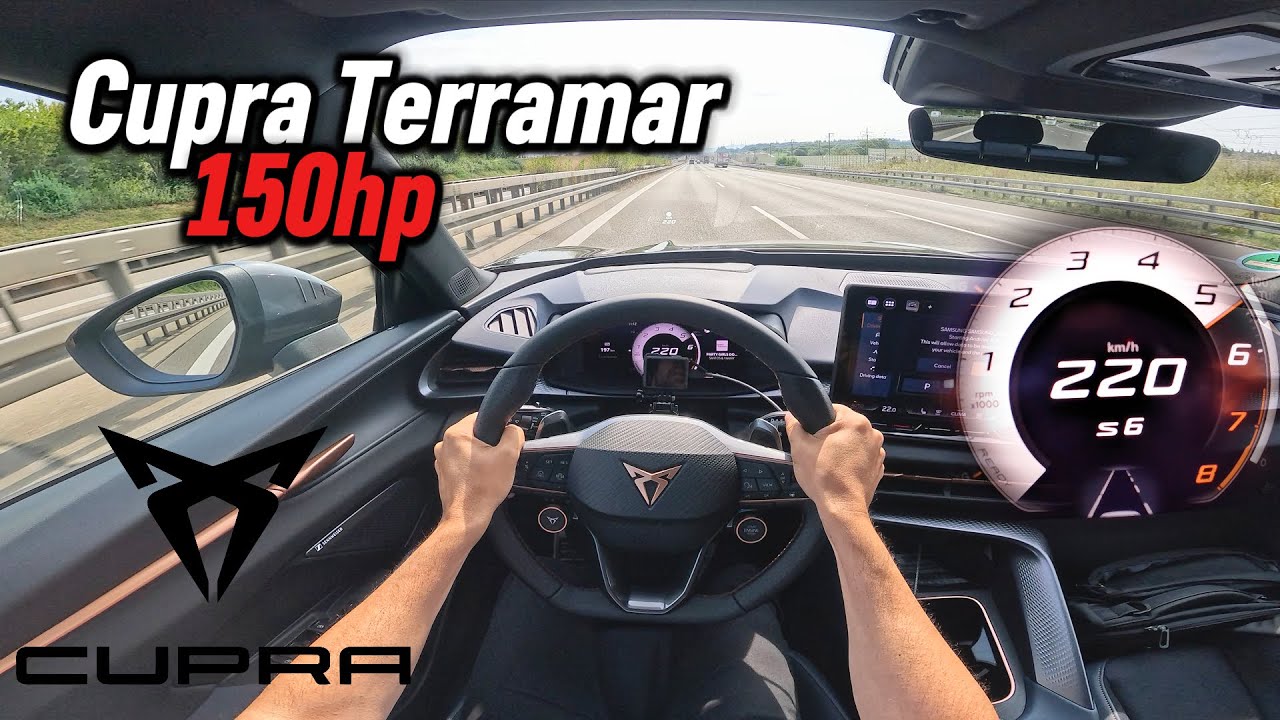 2025 Cupra Terramar 1.5 eTSI DSG (150 hp) | POV Autobahn Test Drive in Germany