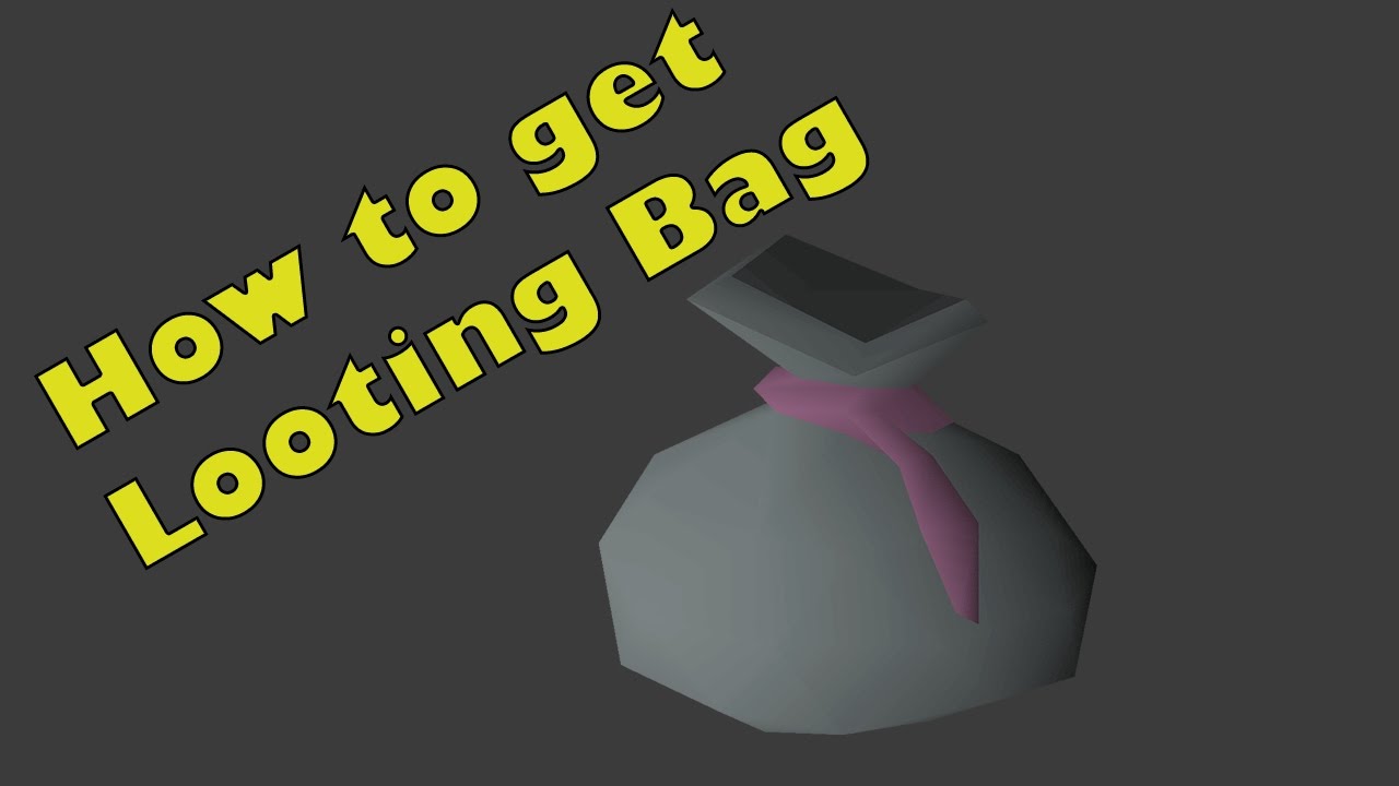 OSRS Guide | How to get Looting Bag - No Requirements