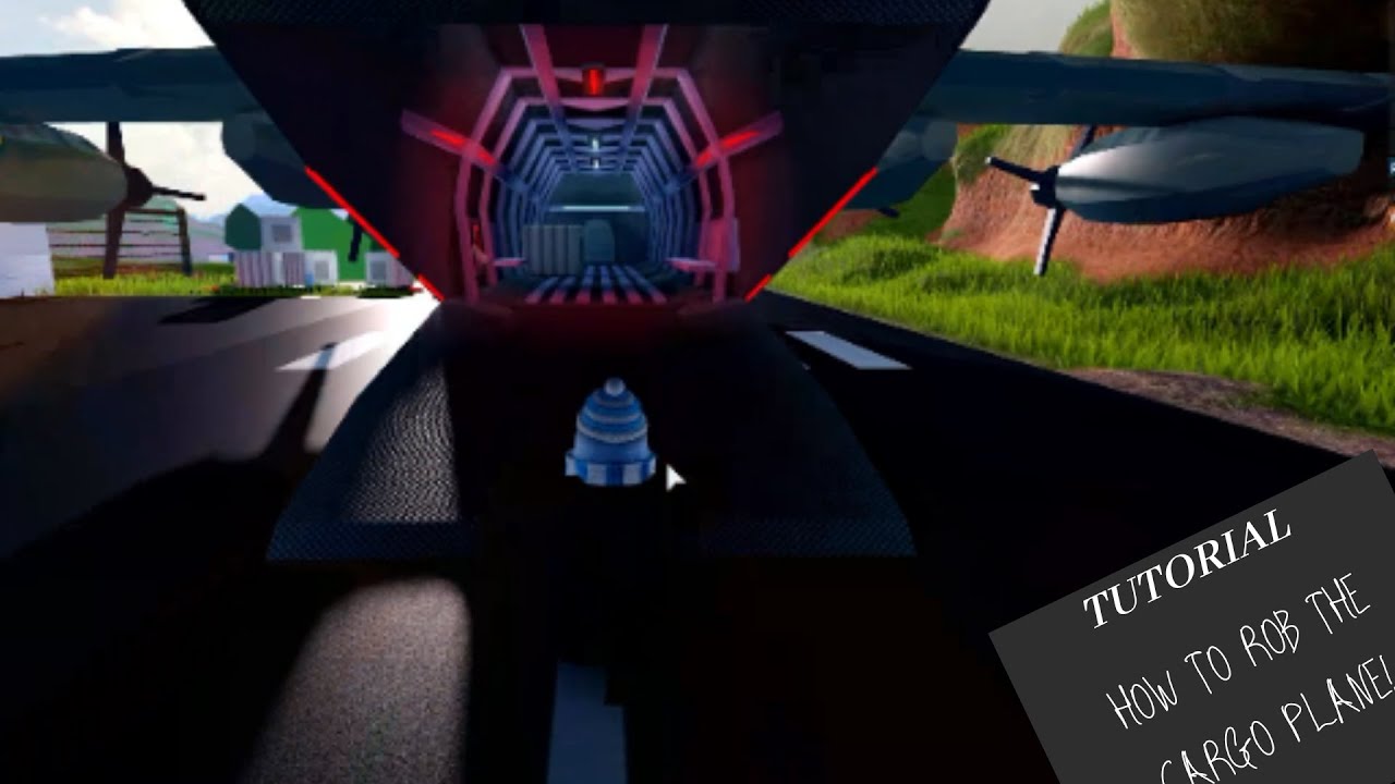 (TUTORIAL) How to rob the CARGO PLANE! (ROBLOX JAILBREAK)