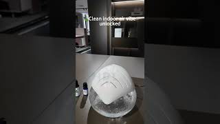Little test to see how it clean#airpurifier #fyp #hometech #cleaning #odorremoval #diffuser