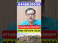 Uttaranchal University MBA Review 🔥 Fees, Placement Reality!