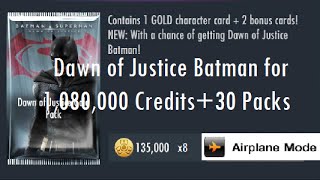 Injustice Gods Among US iOS - Dawn of Justice Batman Elite VII for 1,080,000 Credits +30 Packs