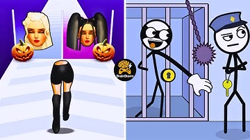 Thief Puzzle Vs Build A Queen – Full Level Gameplay | BrainStorm Android iOS Walkthrough EP-0513