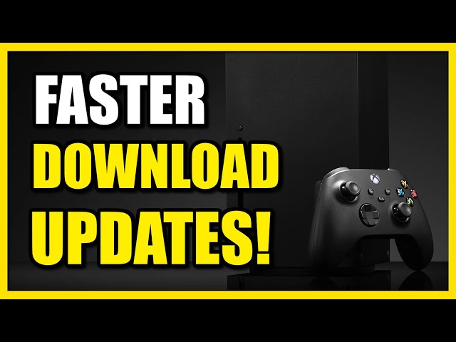 How to download games faster on the Xbox Series X! 