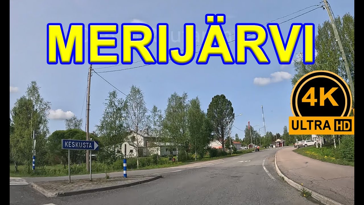 Driving in Finland - 📍 Merijärvi 🇫🇮