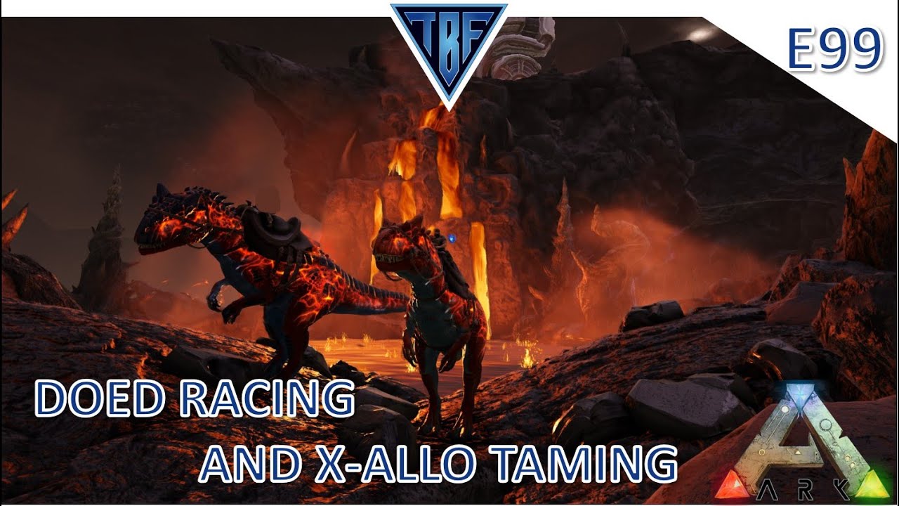 Ark Evolved Racing X-Allo and Alpha/Beta/Gamma Doed Race ! Ark Survival Evolved Modded ...