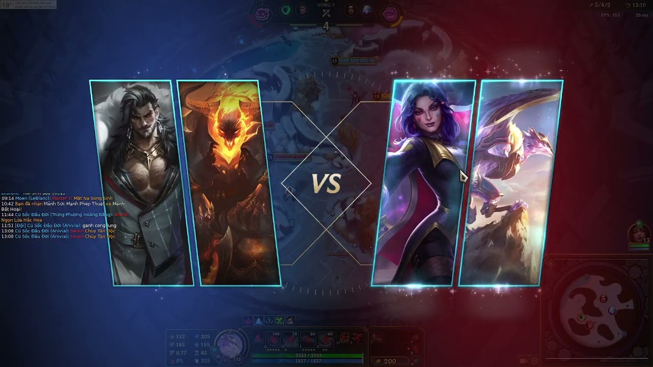 MỘT GAME ÁP LỰC GIỮA CHÚ CHIM ANIVIA - VÕ ĐÀI