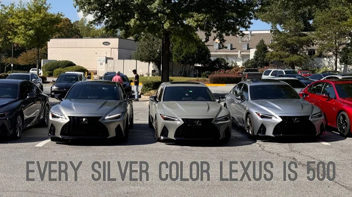 Together! Every Sliver Color Lexus IS 500 | Comparison