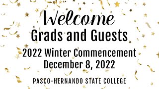 Dec 8, 2022 Winter Commencement Ceremony