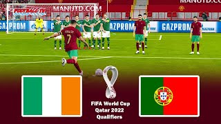 PES 2021 Ireland vs Portugal FIFA World Cup 2022 Qualifiers eFootball