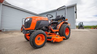 How To Install/Remove Your B2301 Drive Over Mower Deck!