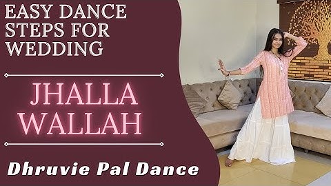 Jhalla Wallah | Easy Dance For Wedding | Ishaqzaade | Arjun Kapoor | Parineeti | Dhruvie Pal Dance