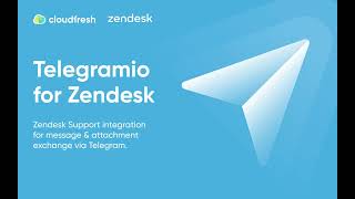Telegramio for Zendesk Support - ENG