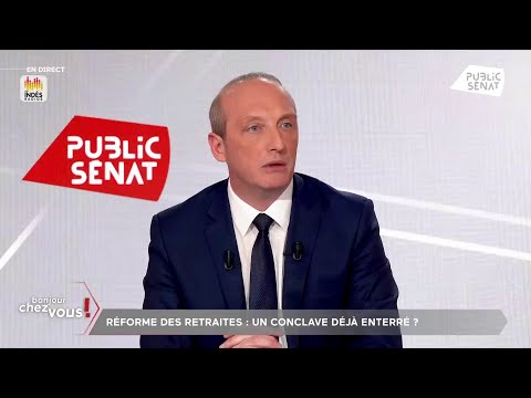 Image du reportage “A minister either shuts up or resigns,” L. Marcangeli reminds his “friend” G. Darmanin. (Public Sénat)