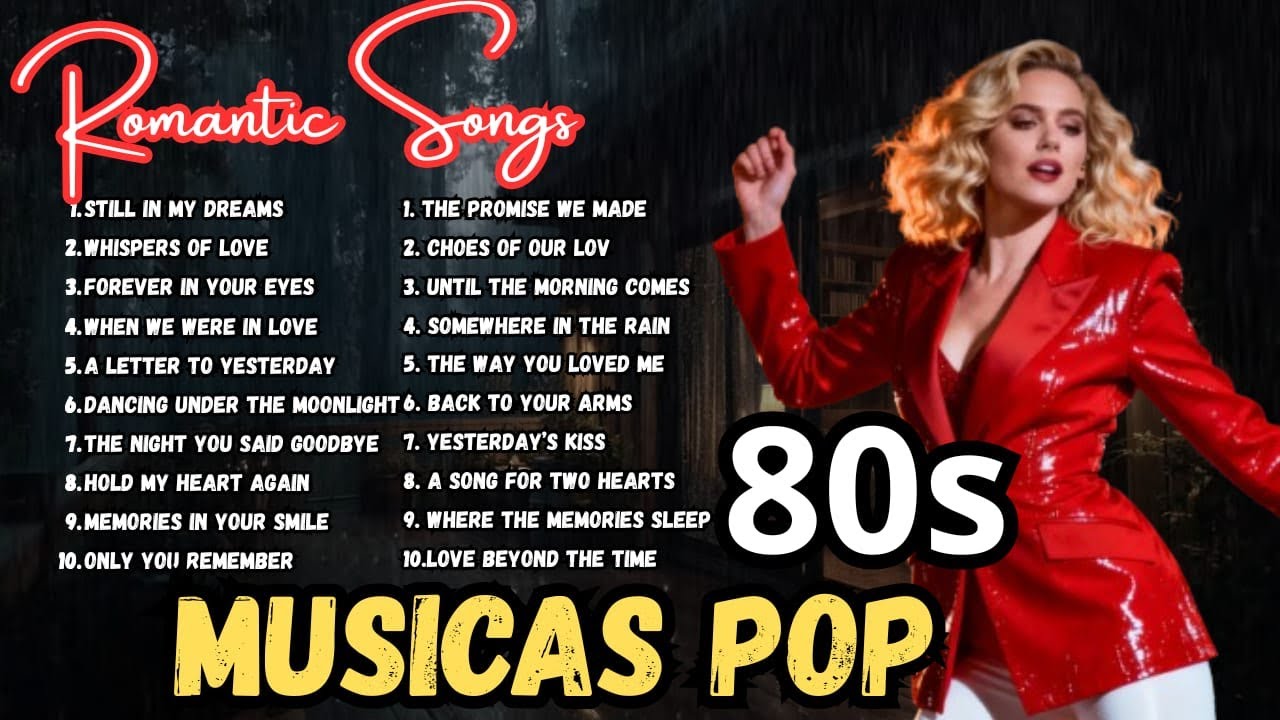 Golden 80s Romantic Pop 💖 A Playlist Full of Sweet Memories & Deep Emotions!, Relaxing songs