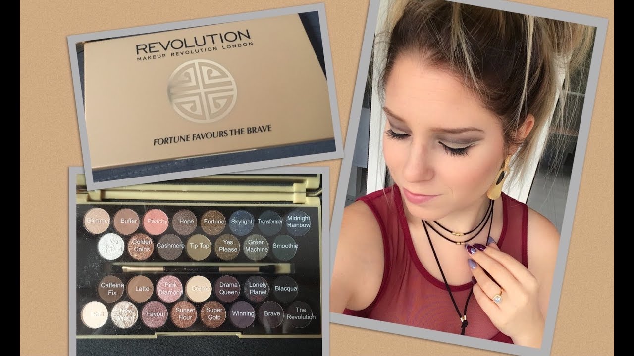 Makeup Revolution London Fortune Favours the brave palette - Deutsch