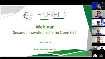 ENFIELD 2nd Innovation Scheme Open Call webinar