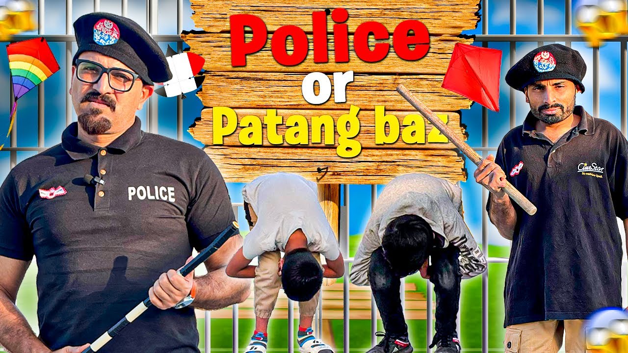 Police aur patangbaaz | police Raid kite flying | Basant funny video | comedy video | kite lovers