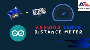 Arduino Servo Distance Meter