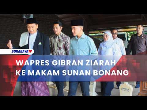WAPRES GIBRAN ZIARAH KE MAKAM SUNAN BONANG