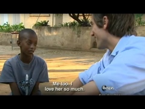 DAVID MUIR, Nkosi Johnson Inspired Nelson Mandela WNT 12.08.13