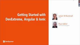 Getting Started with DevExtreme, Angular and Ionic